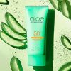 Bloqueador Solar Crema todo tipo de piel a prueba de Agua con Aloe -[Holika Holika] Aloe Waterproof Sun Cream SPF 50+ PA++++ - Imagen 3