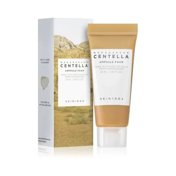 SKIN1004 Madagascar Centella Foam 20 ML- Jabón Facial – Mini Talla/Tamaño Viaje