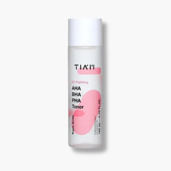 Tónico hidratante y exfoliante con la combinación de AHA, BHA y PHA - “AC Fighting AHA BHA PHA Toner” - TIAM