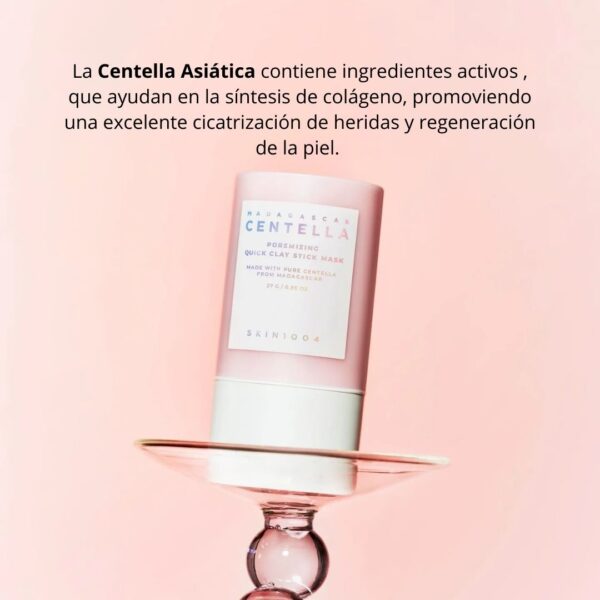 Skin1004 Mascarilla Madagascar Centella Poremizing Quick Clay Stick Mask - Imagen 5