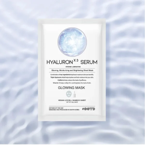 OOTD Mascarilla Triple Hialuronico - Triple Hyaluron Acid Serum Glowing Mask