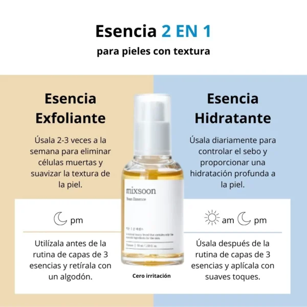 Mixsoon Esencia  - Bean Essence 50ml - Imagen 6