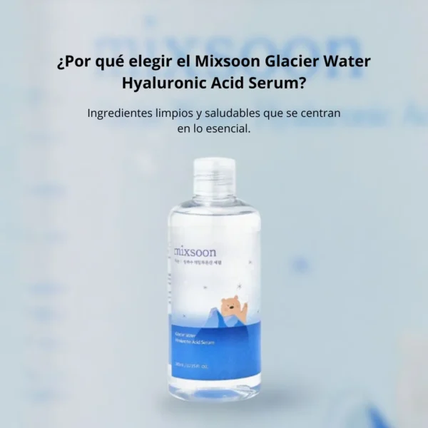 Mixsoon Serum - Glacier Water Hyaluronic Acid Serum 100ml - Imagen 5