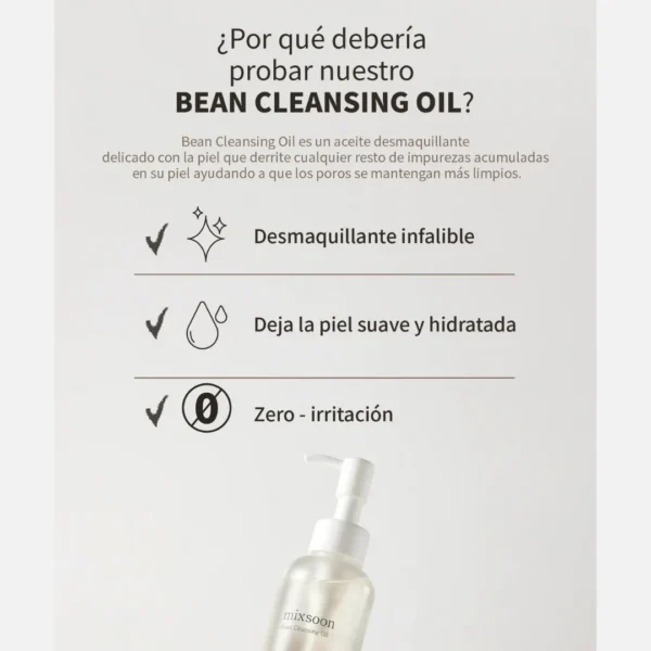 Mixsoon Set Doble Limpieza Aceite y Espuma - Double Cleansing Set (Oil, Foam) - Imagen 4