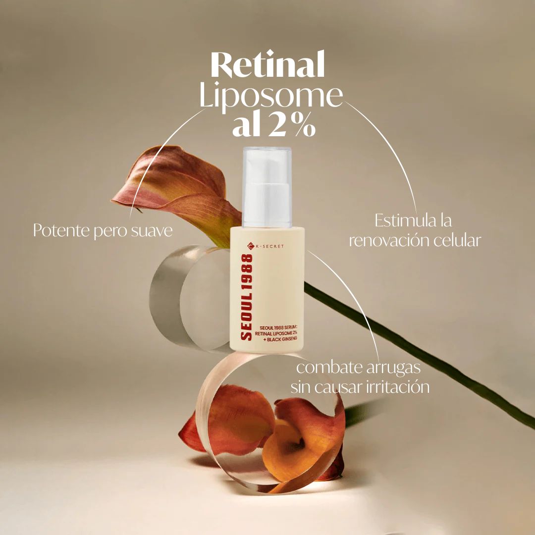 K-SECRET «SEOUL 1988 Serum : Retinal Liposome 2% + Black Ginseng» - Imagen 2