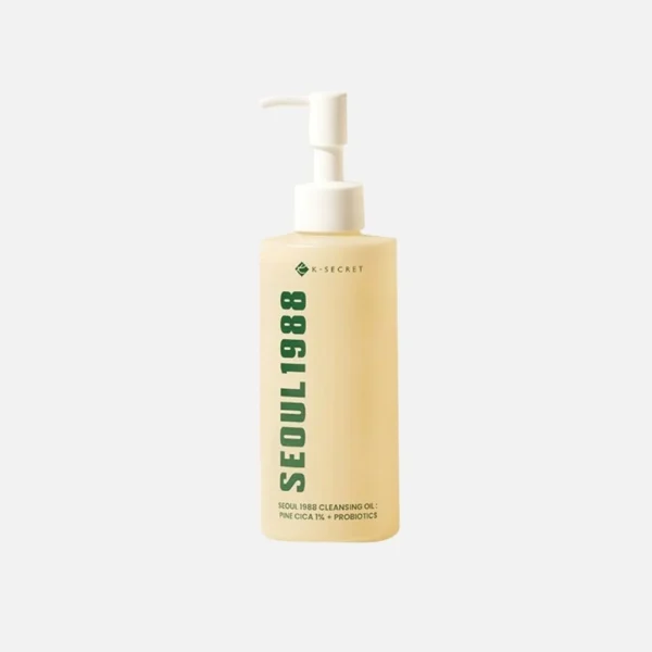 K-SECRET «SEOUL 1988 Cleansing Oil : Pine Cica 1% + Probiotics»