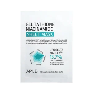 Glutathione Niacinamide Sheet Mask