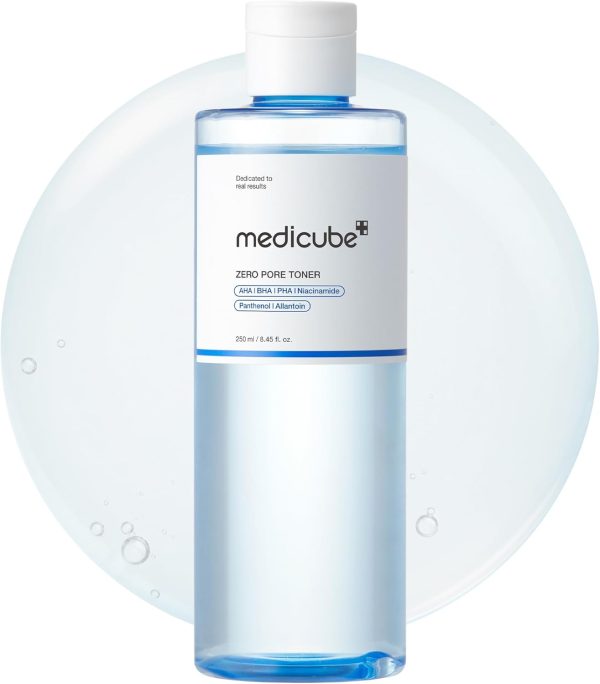 MEDICUBE Zero Pore Toner – Tónico exfoliante 250 ml