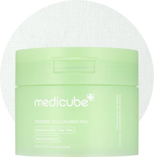 MEDICUBE Exosome Cica Calming Pad – 100 pzs