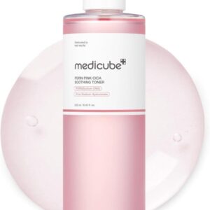 MEDICUBE PDRN Pink Cica Soothing Toner – Tonico Iluminador Antiedad 250 ml