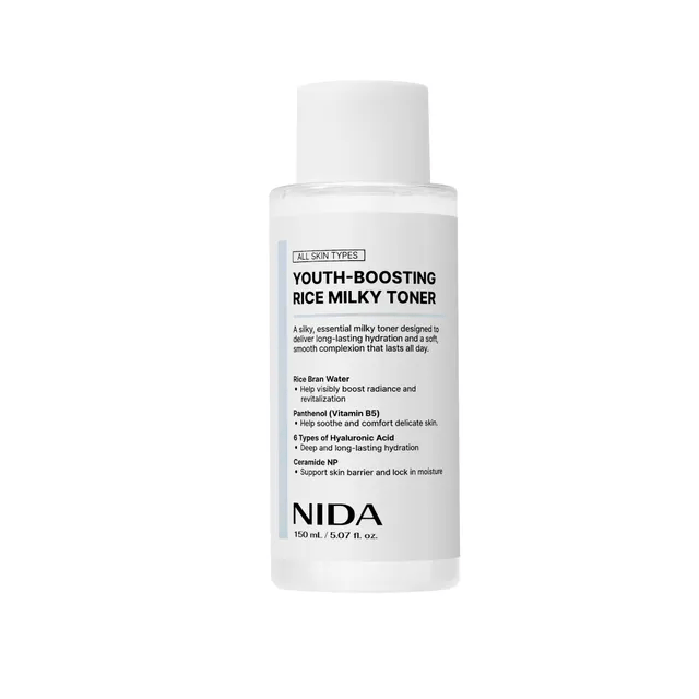 NIDA Youth-Boosting Rice Milky Toner 150 ml