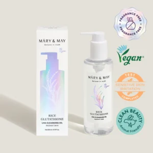 MARY&MAY – Rice Glutathione Cleansing Oil – Aceite de limpieza Facial 200ml